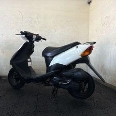 SUZUKI スズキ レッツ2 CA1PA 馬力の2サイクル原付バイク 通勤通学配達に 福岡市内発 全国どこでも陸送可能の画像