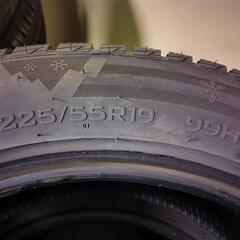 スタッドレスタイヤ  225/55R19×４本セット。 マツダCX5の画像