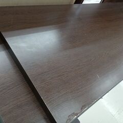 リユースのサカイ栃木店★ジモティ割あり★ 永野家具工業 TV台 ダークブラウン W110×D40×H37 クリーニング済み TC9857の画像