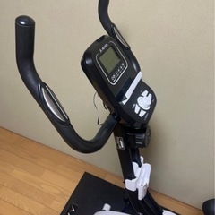 【美品】エアロバイク フィットネスバイク マット付きの画像