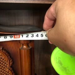 リサイクルショップどりーむ鹿大前店　No.529　時計　高さ25cm　幅46cm　奥行12.5cm　ブラウンカラーの画像