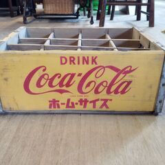 コカ・コーラ 木箱 瓶ケース レトロ 昭和レトロ /HJ-0514 2Fの画像
