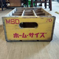 コカ・コーラ 木箱 瓶ケース レトロ 昭和レトロ /HJ-0514 2Fの画像