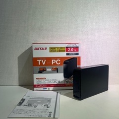 パソコン＆テレビ用 外付けハードディスク HD-LS2.0TU2Dの画像