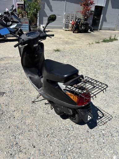 HONDA リード100】 実働　前カゴ付き　セル始動確認済み