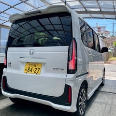 新古車‼️N-BOXカスタム‼️最安値に挑戦‼️気持ちよく乗れます‼️の画像