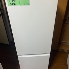 「美品」冷蔵庫YAMADA2023年156L2ドア右開き一人暮らし用仙台市内送料無料の画像