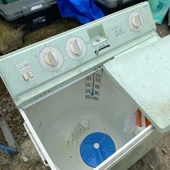 二層式洗濯機　無料　動作確認していませんの画像