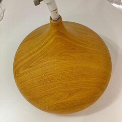 【26日再値下げ！】ニトリ ペンダントライト 照明 ラルム SとMのセット 木目調 シーリングライトの画像
