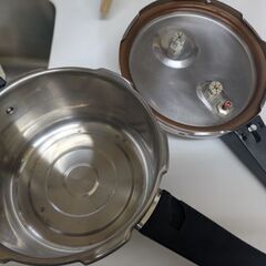 ＼あげます！／圧力鍋と漬物石の画像
