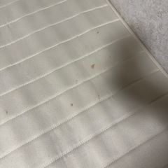 脚付きマットレスシングルサイズの画像