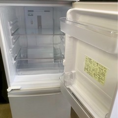SHARP SJ-D14D-S 冷蔵庫 シルバー系 [137L /2ドア /右開き/左開き付け替えタイプ]の画像