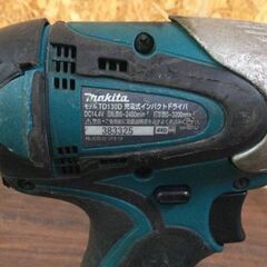 makita/マキタ  14.4V 充電式インパクトドライバ   TD130D の画像