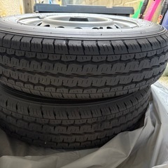 新車外しのタイヤホイール4本セットの画像