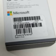 Microsoft Surface Pen 1776/タッチペン/ブラックの画像