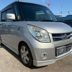 【支払総額15.8万円】パレットターボ4WD車検令和9年7月機関良好 内外装良好 両側パワスラ フルセグTV バックカメラ 禁煙車 Bluetoothの画像