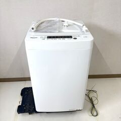 伊勢崎店【現状品】gi7-22 Hisense 全自動洗濯機 HW-K45E  2024年製 の画像