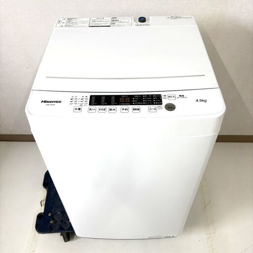 伊勢崎店【現状品】gi7-22 Hisense 全自動洗濯機 HW-K45E 2024年製