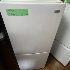 冷蔵庫ハイアール22年148L2ドア右開き一人暮らし用仙台市内送料込みの画像