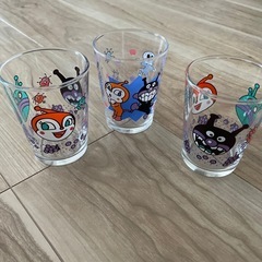 バイキンマン ドキンちゃんコップ3個セットの画像