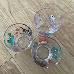 バイキンマン ドキンちゃんコップ3個セットの画像