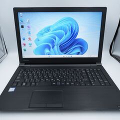 バッテリー◎ 15.6 東芝 ノートPC dynabook B65/DP Core i3-8130U windows11 pro 8GB SSD256GB  オフィス (B952)の画像