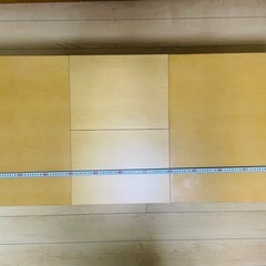 ニトリ　リビングテーブル　ローテーブル　伸張式　の画像
