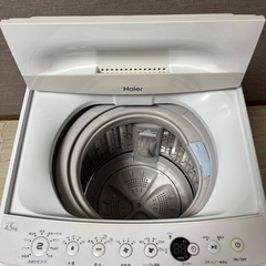 洗濯機　白　Haier 2016年製造　4.5kgの画像