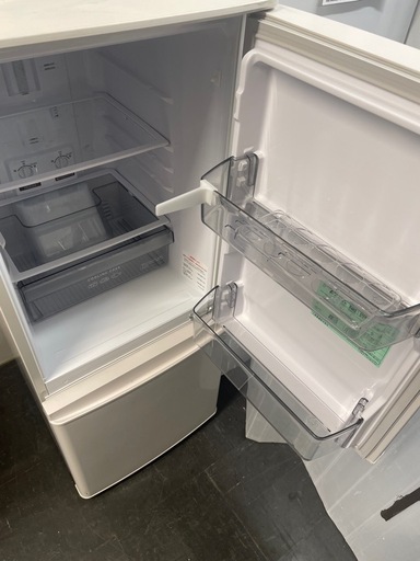 中古】 ¥13,800 三菱冷蔵庫 MR-P15G- W 【IG057】