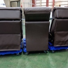 【自社配送エリアのみ】電動リクライニングソファ 3人がけ W180H96D75の画像