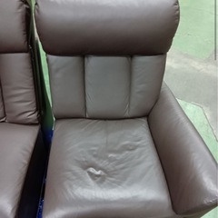 【自社配送エリアのみ】電動リクライニングソファ 3人がけ W180H96D75の画像
