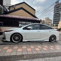 プリウス　52 PHV モデリスタフルエアロ　車検長いの画像