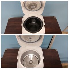 Haier マイコンジャー炊飯器 2023年製 JJ-M32E2 3合炊き ホワイトの画像
