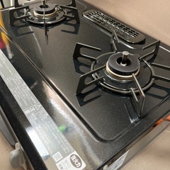 リンナイ ガスコンロ ガステーブル LPガス KGM33NPBKRの画像