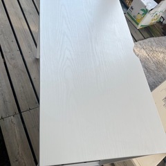 🉐①テーブル　白の画像