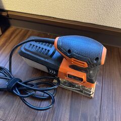 【無料】電動サンダー（やすり）2回のみ使用の画像