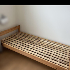 無印良品　シングルベットの画像