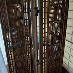 【決まりました】パーテーション　ついたて　仕切り　和風　和室　の画像