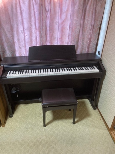 電子ピアノ美品　CELVIANO　AP-400 カシオ CASIO 電子ピアノ CELVIANO ［88鍵盤］ ローズウッド調