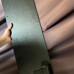 イーサプライ デスクエクステンダー 天板拡張 折りたたみテーブル 後付け クランプ固定 幅65cm EZ1-KB011BKの画像