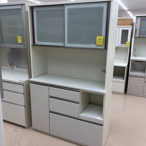 ジャングルジャングル和歌山店】Wa1833 レンジボード 食器棚 レンジ台