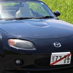 ロードスターNCEC（黒）6速AT ETC ナビ 車検令和9年7月まで 美車！の画像