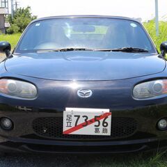 ロードスターNCEC（黒）6速AT ETC ナビ 車検令和9年7月まで 美車！の画像