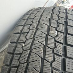 285/70 R17 スタッドレスタイヤ＆ホイール4本セット　iceGUARD G075 2022年製造　９分山　北海道札幌発　YOKOHAMA　JEEP純正ホイール　ラングラー　JL36L　の画像