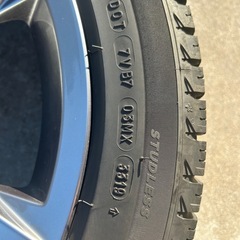 VW タイヤ、アルミホイールセット 18インチ 245/45/18  スタッドレスの画像