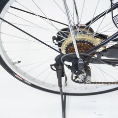 STEP OVER 2022年頃モデル 26インチ 外装6段 シティサイクルの画像