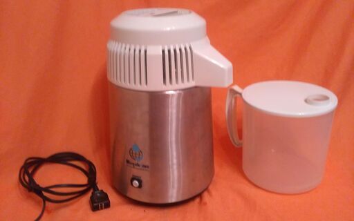 メガホーム社□蒸留水器□BPAフリー4㍑ポリ容器□飲料水□ノズル部欠品