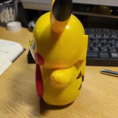 ピカチュウのおもちゃ　時計は壊れていますので動きませんの画像