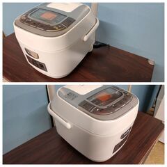 アイリスオーヤマ マイコンジャー炊飯器 2020年製 ERC-MC30-W 3合炊き ホワイトの画像