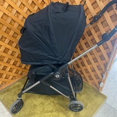 【愛品館江戸川店】サイベックス メリオカーボン ディープブラックJP 2021年購入 ベビーカー ID:110-025586-007の画像
